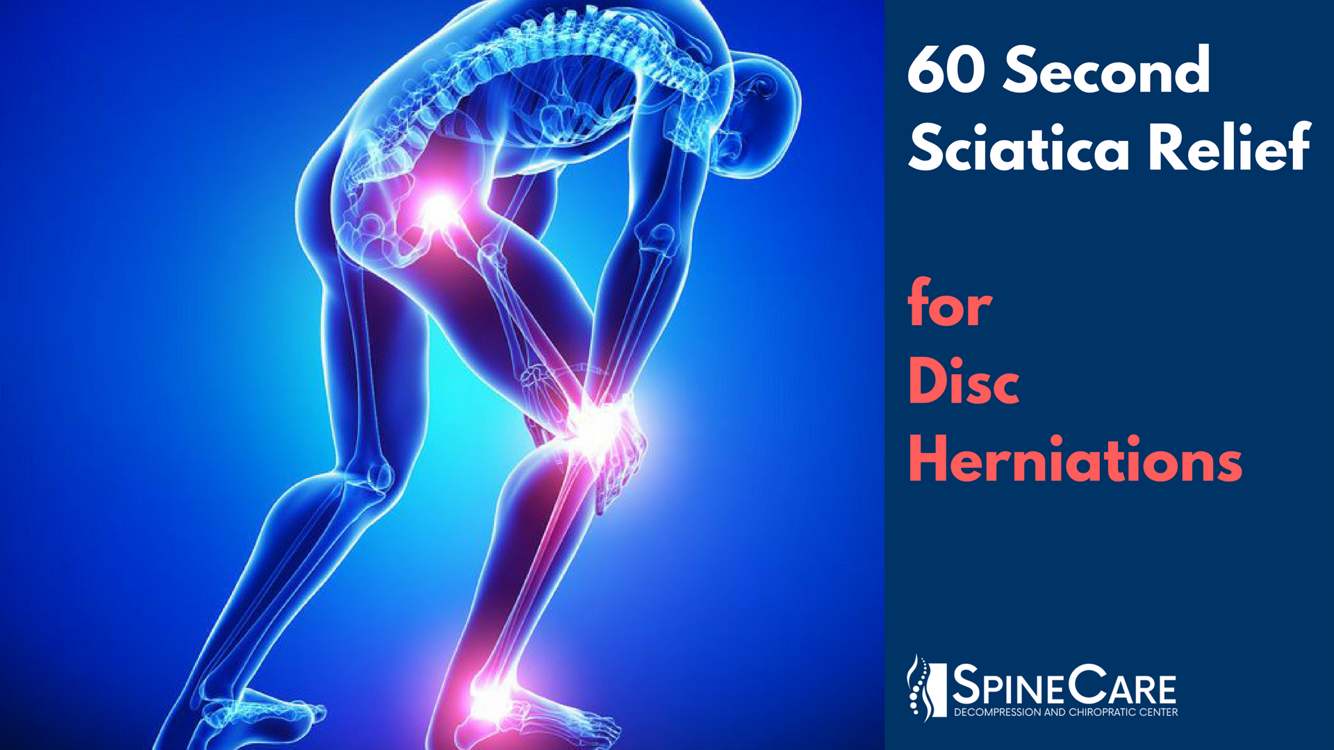 60 Second Sciatica Relief Herniated Disc Stretch Spinecare