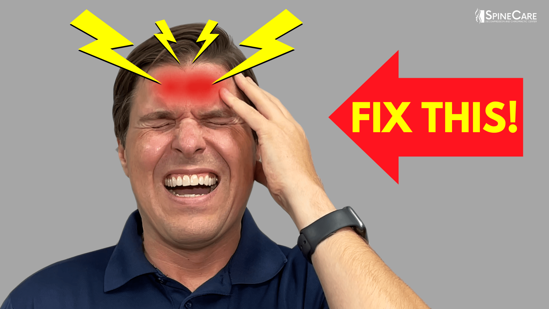 How To Get Rid Of A Headache In Seconds Spinecare